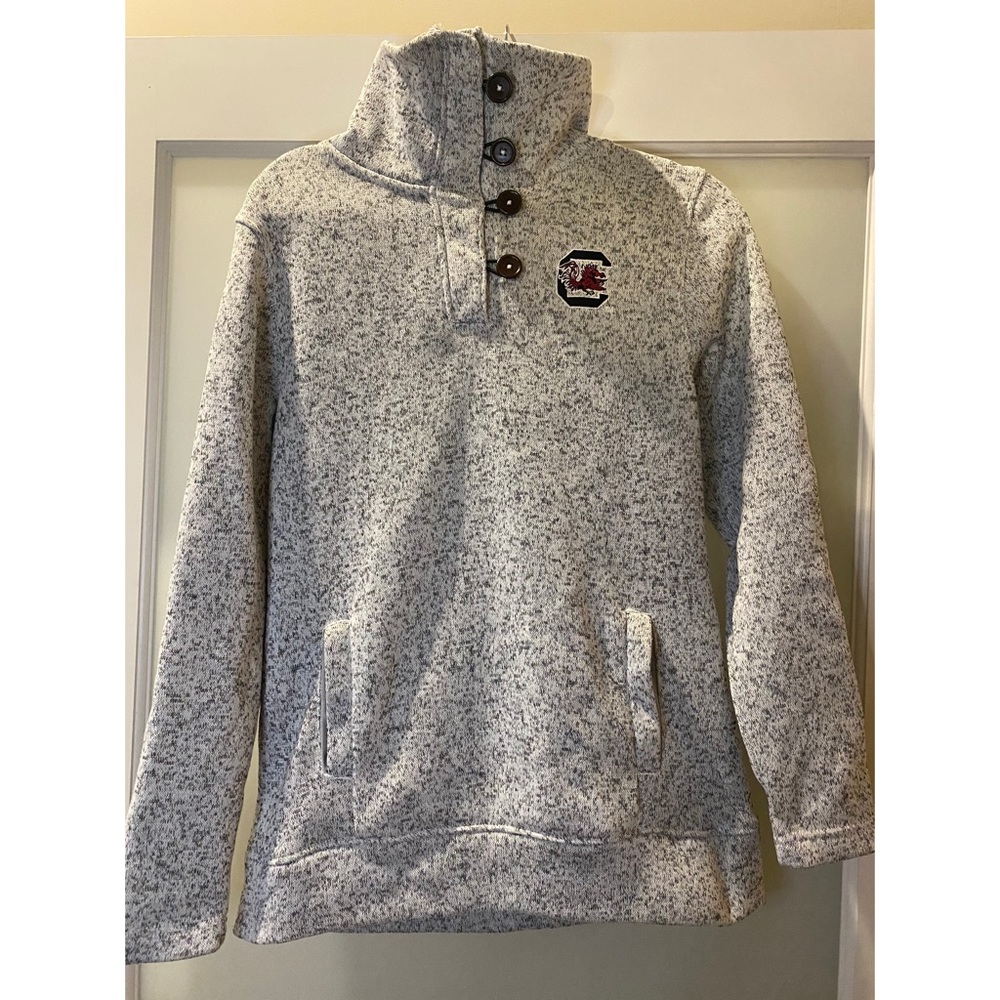 Gray Champion pullover USC Gamecocks